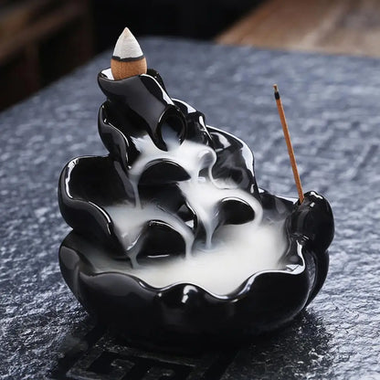 Waterfall Backflow Ornamental Incense Burner