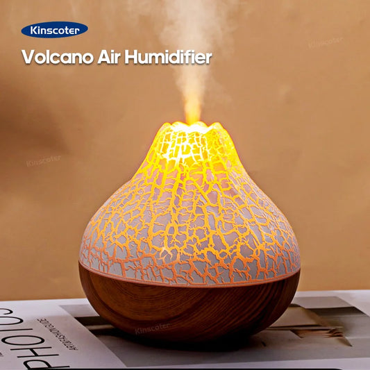 300ml Volcano Air Humidifier Desktop Electric USB Water Mist Diffuser