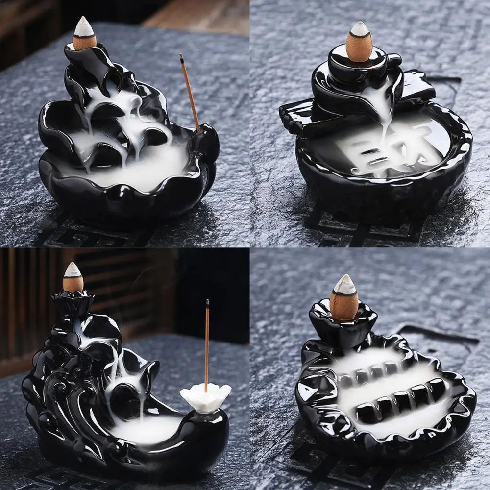 Waterfall Backflow Ornamental Incense Burner