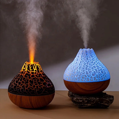 300ml Volcano Air Humidifier Desktop Electric USB Water Mist Diffuser